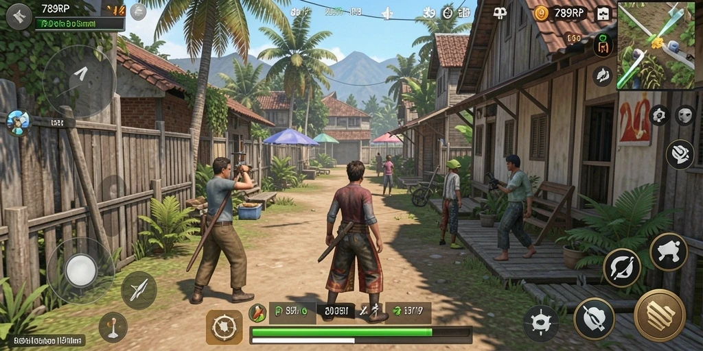 Tampilan gameplay 789RP yang mendebarkan dan interaktif.