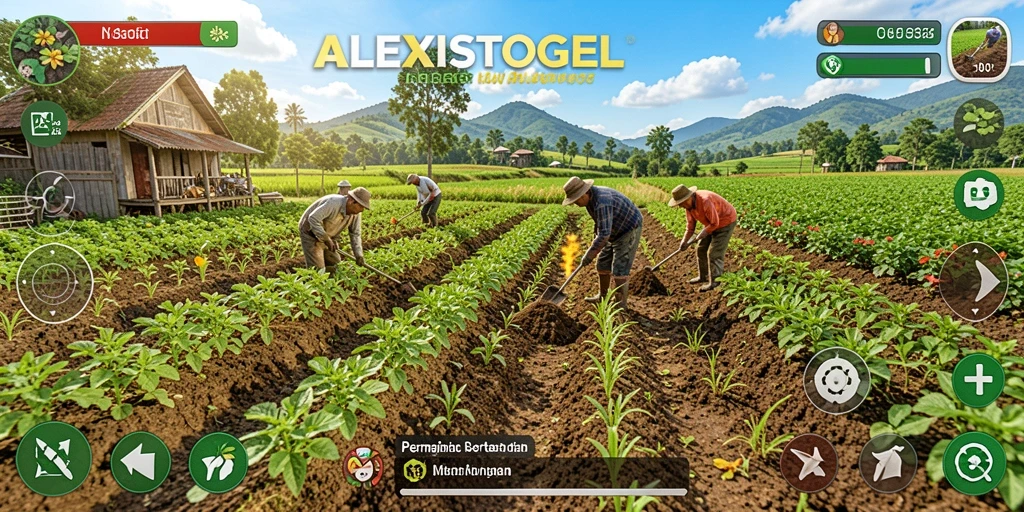Tampilan gameplay ALEXISTOGEL yang menarik dan interaktif.