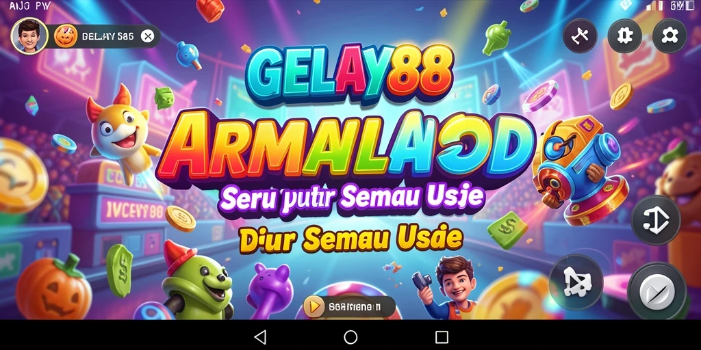 Screenshot GELAY88 menampilkan gameplay arcade yang seru dan menggembirakan.