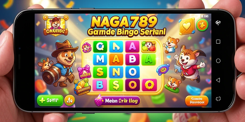 Tampilan gameplay seru NAGA789 dengan pengalaman Bingo yang mendebarkan.